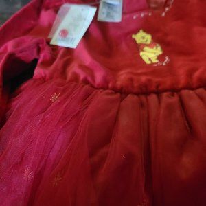 Little girls dress winnie the pooh